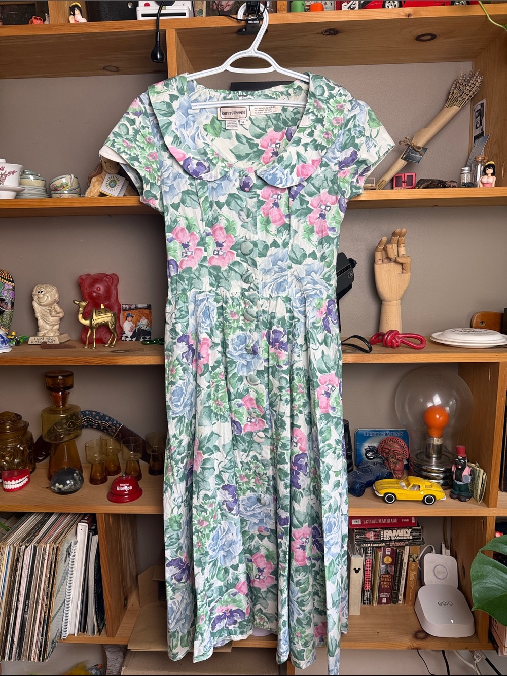 Vintage Floral Dress Maxi
